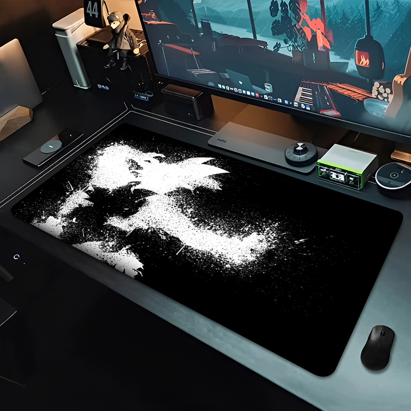 DBZ 블랙 애니메이션 마우스 패드 드래곤 볼 대형 P - Gaming Accessories Keyboards 리뷰 및 가격