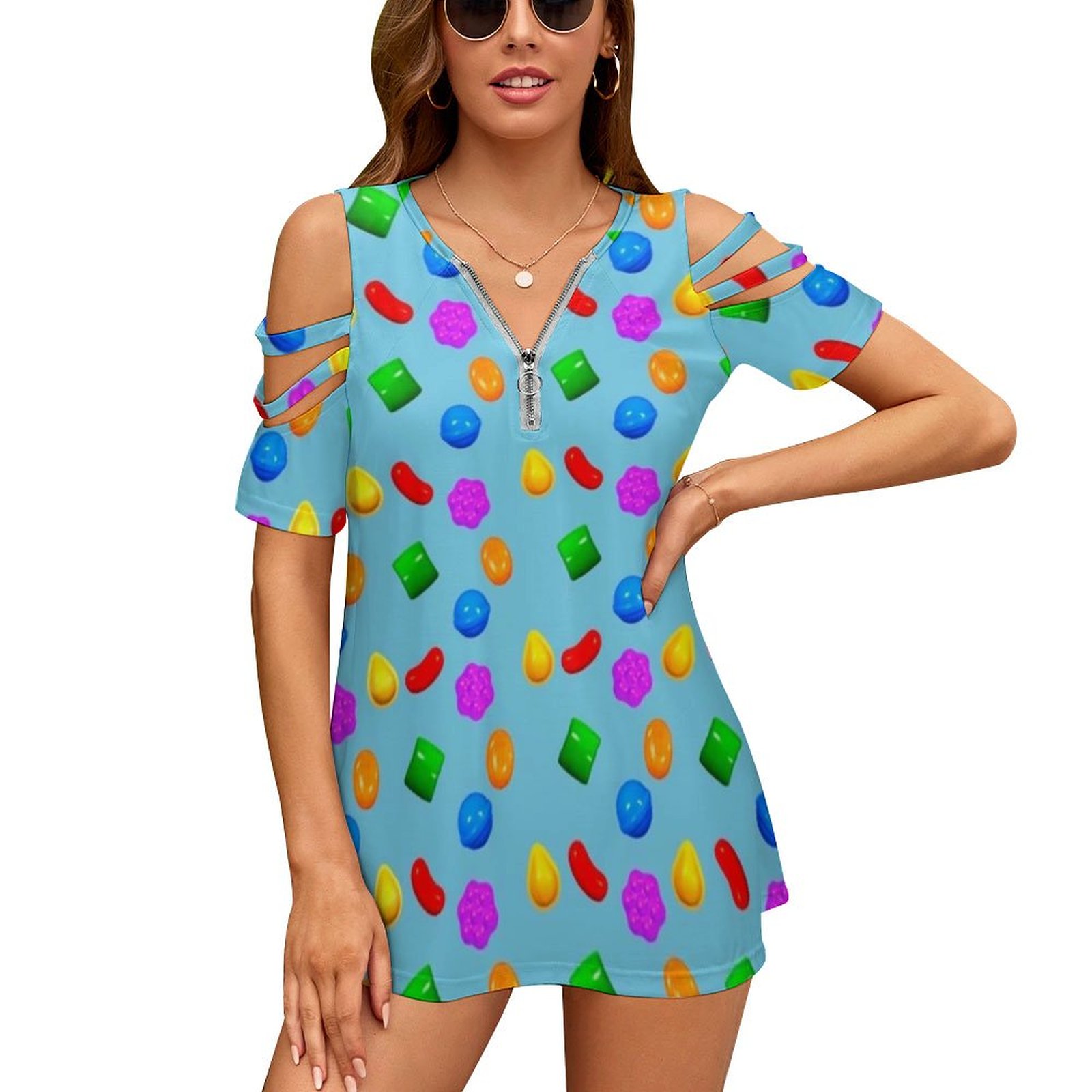Gotta Candy Crush 여성용 반팔 셔츠, 지 - Gaming Accessories App 리뷰 및 가격