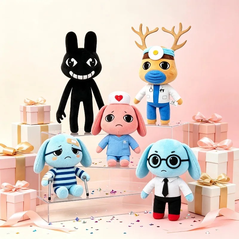 공포 게임 동물병원 봉제 인형, 부드럽고 귀여운 만화  - Gaming Accessories Toys 리뷰 및 가격