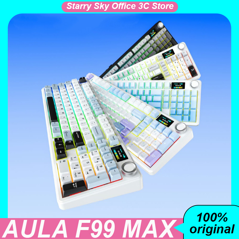 새로운 AULA F99 Max 가스켓 기계식 게이밍 키 - Gaming Accessories Keyboards 리뷰 및 가격