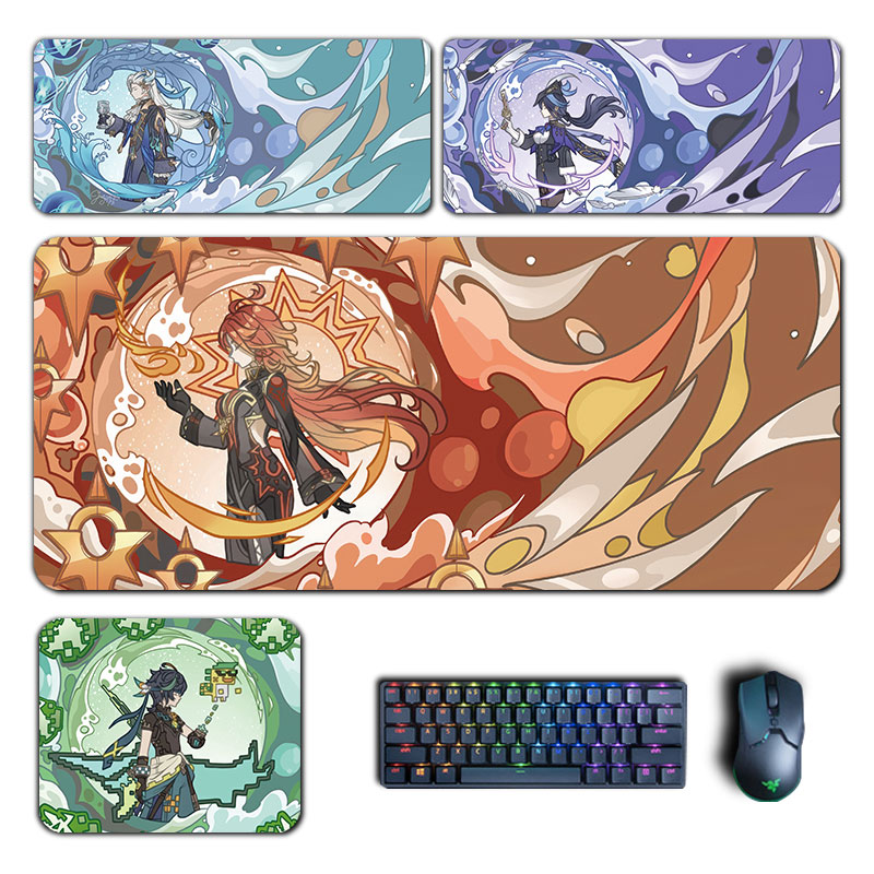 Anime Genshin Impact 마우스 패드 Hu - Gaming Accessories Keyboards 리뷰 및 가격