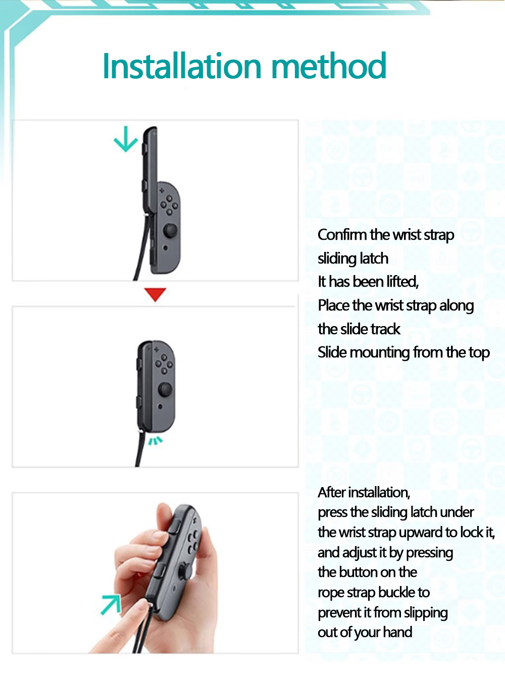 닌텐도 스위치 / OLED용 좌우 핸드 로프 손목 스트 - Japanese Gaming Accessories 리뷰 및 가격